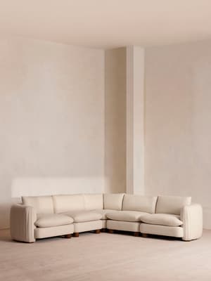 Vivienne Deeper Sit Modular Sofa - Corner Sofa - Linen - Bisque - Listing Image