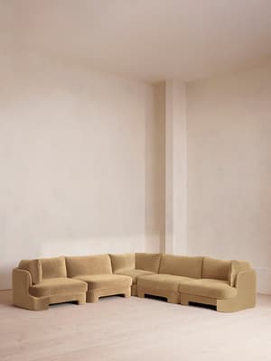 Odell Deeper Sit Modular Sofa - Corner Sofa - Velvet Camel UK - Listing Image