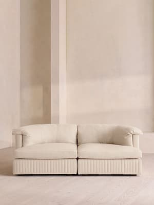 Oona Modular Sofa - Three Seater - Linen - Bisque - UK - Listing Image