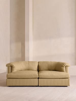 Oona Modular Sofa - Three Seater - Linen - Wheat - UK - Listing Image