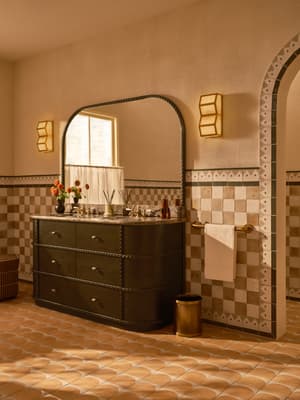 Pietro Double Vanity With Mirror - Brazilian Quartzite - Listing Image