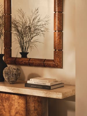 Furleigh Wall Mirror - Burl - Listing Image