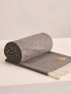 Marwood Cashmere Throw - Hover Image