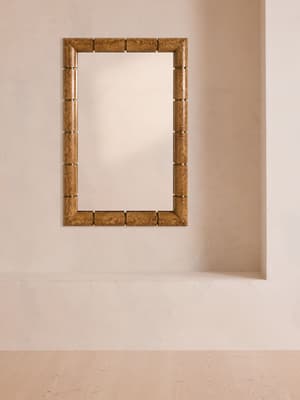 Furleigh Wall Mirror - Burl - Hover Image