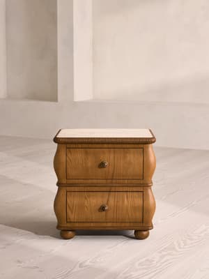 Esmeray Bedside Table - Mid-tone - Hover Image