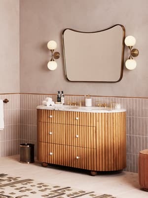 Carlisle Double Vanity - Carrara Marble - Listing Image