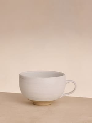 Morley Mug - White - Set of Four - Hover Image