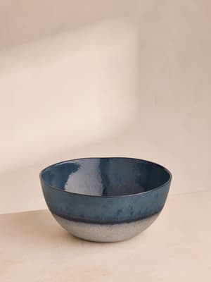Nero Serving Bowl - Blue - Hover Image