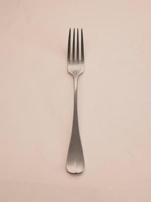 Stonewashed Dinner Fork - Set of Four - Hover Image