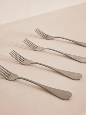 Stonewashed Dinner Fork - Set of Four - Listing Image