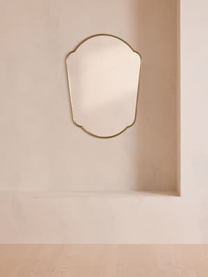 Betty Wall Mirror - Antique Brass - Medium - Listing Image