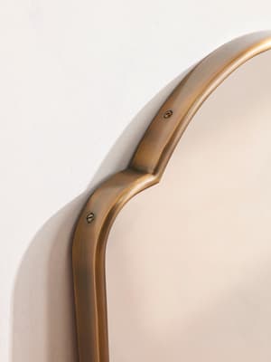 Betty Wall Mirror - Antique Brass - Medium - Hover Image