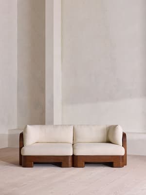 Odell Outdoor Three Seater Sofa - Off White - US - Listing Image