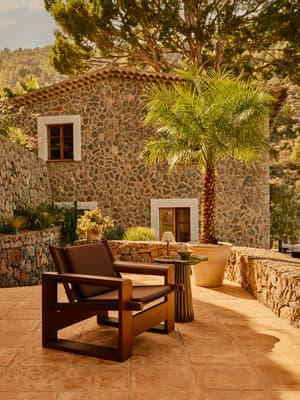 Gabriel Outdoor Armchair - Chocolate - UK - Listing Image