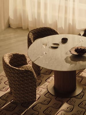 Murcell Round Dining Table - Carrara Marble - Listing Image