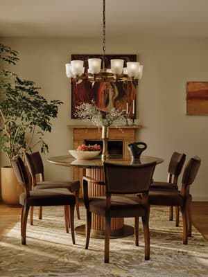 Pair of Molina Dining Chairs - Velvet - Chocolate - UK - Listing Image
