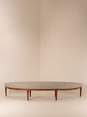 Vintage Hall Bench - Striped - England - Listing Image