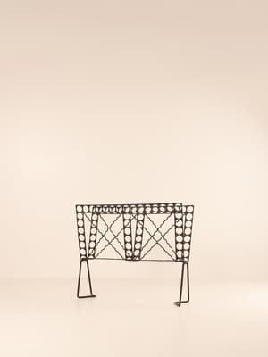 Vintage Magazine Rack - Iron - Listing Image