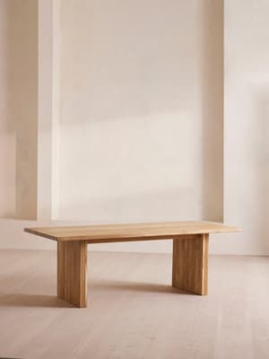 Matis Dining Table - Natural Oak 240cm - EU - Hover Image
