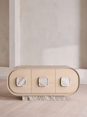 Samson Sideboard - Terra Bianca Marble - Hover Image