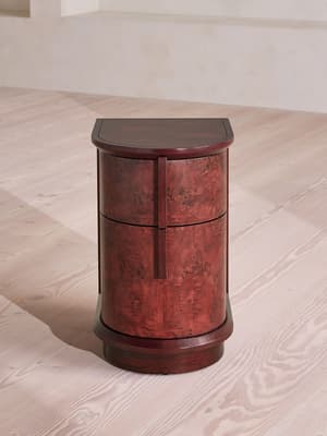 Avery Bedside Table - Bordeaux - Hover Image
