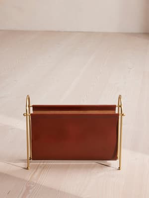 Meard Magazine Rack - Tan - Listing Image