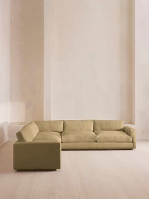 Mossley Corner Sofa - Linen - Wheat - US - Listing Image