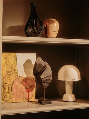 Rio Portable Lamp - Carrara Marble - Listing Image