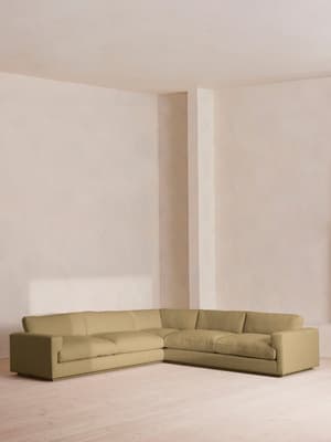 Mossley Corner Sofa - Linen - Wheat - Hover Image