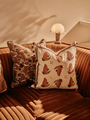 Arthur Square Cushion - Cream - Listing Image