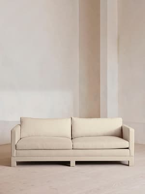 Ashford Three Seater Sofa - Linen - Bisque - Listing Image
