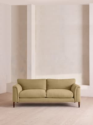 Reya Three Seater Sofa - Linen - Wheat - US - Listing Image