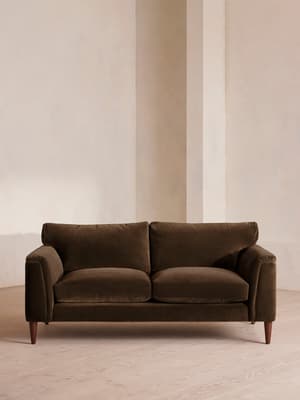 Reya Two Seater - Sofa - Velvet - Chocolate - Listing Image
