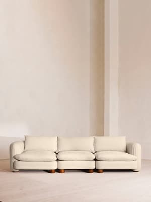 Vivienne Modular Sofa - Four Seater - Linen - Bisque - Listing Image
