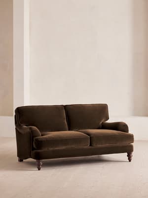 Arundel Two Seater - Sofa - Velvet - Chocolate - Hover Image