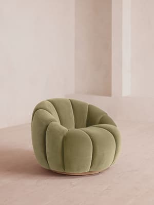 Garret Armchair - Velvet - Lichen - Listing Image