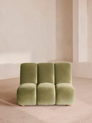 Noelle Modular Armchair - Velvet Lichen - UK - Listing Image