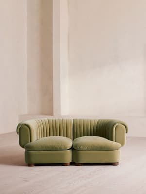 Rava Modular Sofa - Three Seater - Velvet - Lichen, - Listing Image