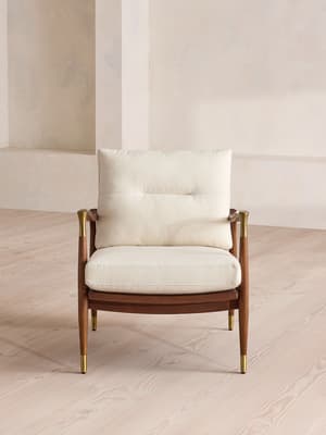 Theodore Outdoor Armchair - Off White - US - Hover Image