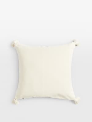 Maeve Square Cushion - Blue - Hover Image