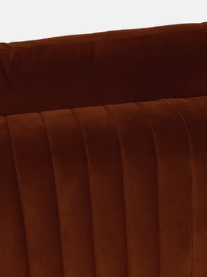 Vivienne Modular Corner Sofa - Velvet Rust - Hover Image
