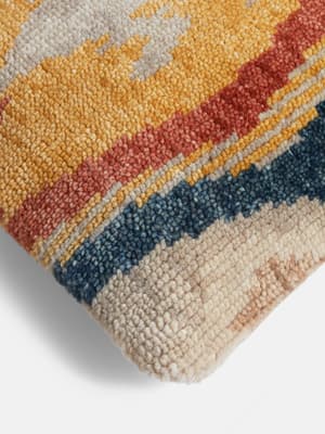 Alderton Square Cushion - Rust - Hover Image