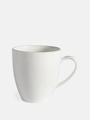 House Mug - Bone China - White - Set of Four - Hover Image