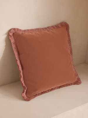 Margeaux Square Cushion - Antique Rose - Hover Image
