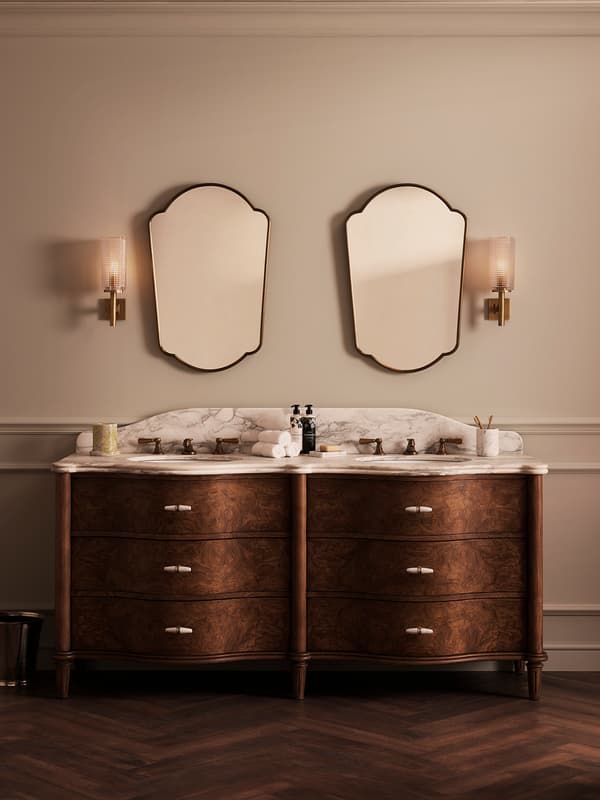 Single & Double Bathroom Vanity Units With Sinks