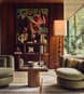 Vivienne Armchair - Velvet - Lichen - US - Hover Image