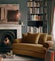Audrey Loveseat - Velvet - Mustard - Listing Image