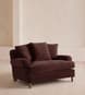 Audrey Loveseat - Velvet - Aubergine - US - Listing Image