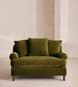 Audrey Loveseat - Velvet - Olive - Hover Image