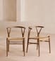 Pair of Sitwell Dining Chairs Walnut US - Listing Image